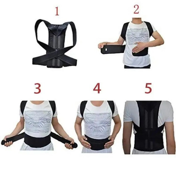 Корректор осанки для поддержки и выравнивания позвоночника Back Pain Need Help