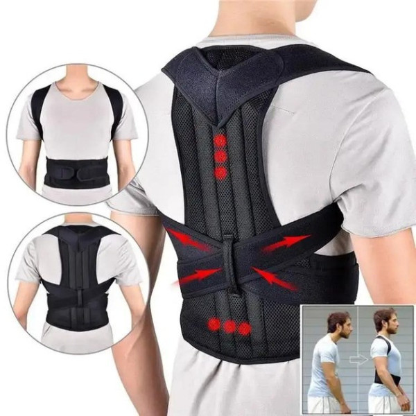 Корректор осанки для поддержки и выравнивания позвоночника Back Pain Need Help