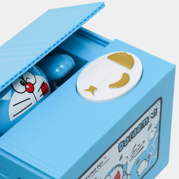Скарбничка дитяча інтерактивна DORAEMON на батарейках для монет і дрібниць