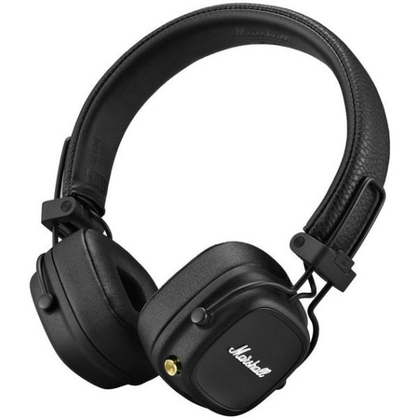 Наушники складные Bluetooth Marshall Major IV черные