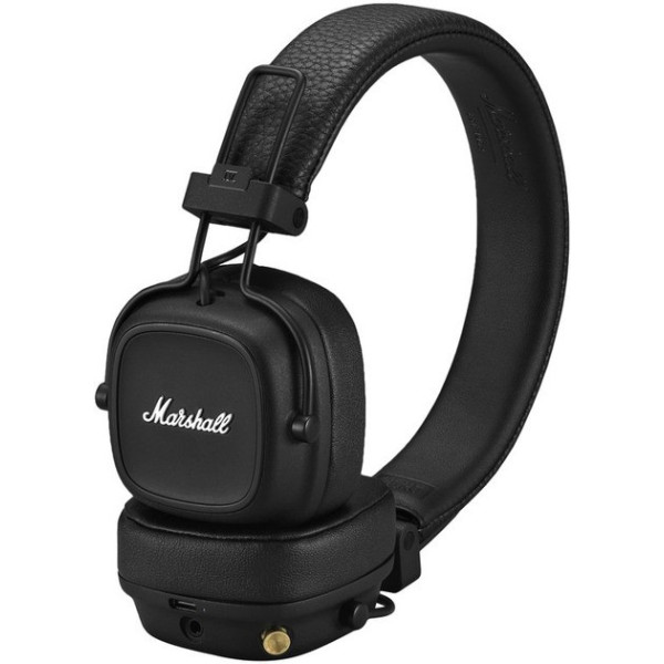 Наушники складные Bluetooth Marshall Major IV черные