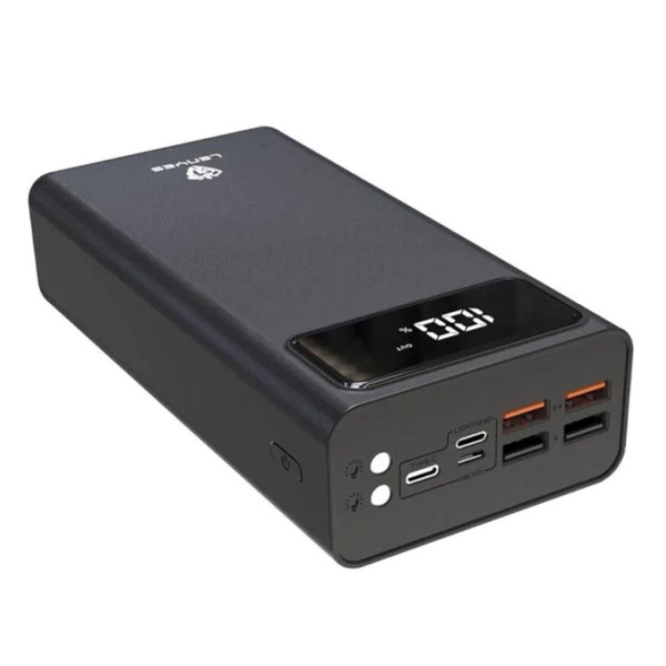 Power Bank LENYES PX492 внешний аккумулятор 40000 мАч с четырьмя USB портами