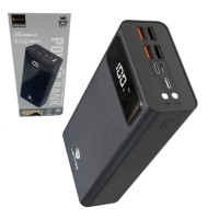 Power Bank LENYES PX492 внешний аккумулятор 40000 мАч с четырьмя USB портами