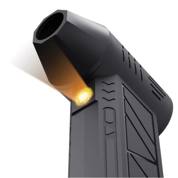 Турбовентилятор ручной с фонариком аккумуляторный Jet Fan ZY7400-SE/PRO