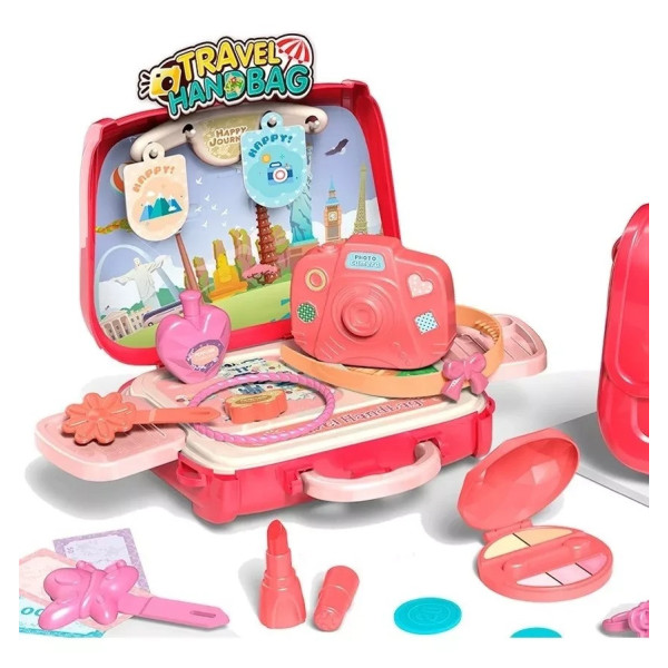 Игровой косметический набор Travel Out с сумочкой для девочек