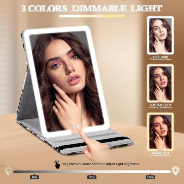 Дзеркало LED для макіяжу настільне Makeup Mirror Stand