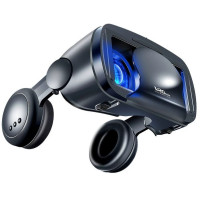 Окуляри 3D віртуальної реальності з навушниками та пультом SHINECON SC-G15E PRO+