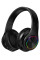 Наушники Bluetooth B39 с RGB подсветкой и встроенным микрофоном, гарнитура черно-белая