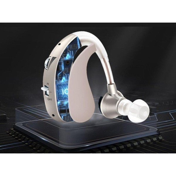 Усилитель слуховой цифровой с аккумулятором USB Tecnologia Audifono Gold