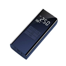 Компрессор портативный автомобильный аккумуляторный с USB и LED дисплеем 6000 мАч