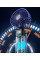 Вентилятор портативный складной с LED дисплеем и держателем телефона аккумуляторный