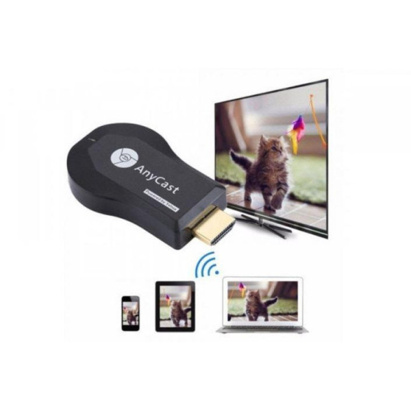 Медиаплеер AnyCast Miracast 4K 1080p 5G с Wi-Fi и двухъядерным процессором M100