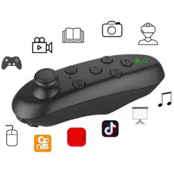 Пульт Bluetooth беспроводной геймпад для VR 3D Android IOS черный