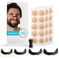 Магнитный расширитель для носа Nasal Dilator от храпа комплект из 15 пар