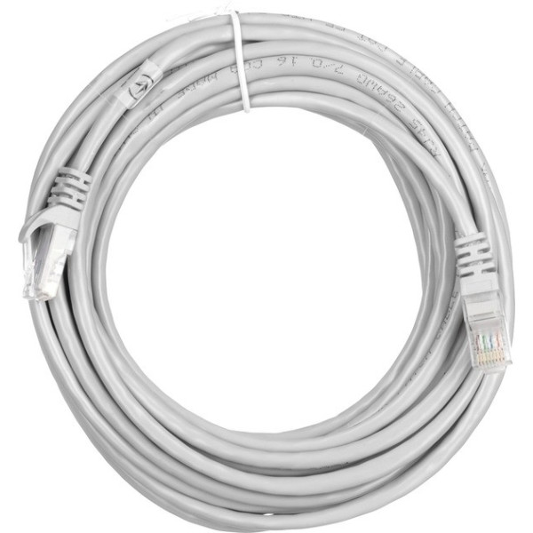 Интернет-кабель патч-корд UTP RJ45 CAT5e LAN 10 м, медный, для подключения Ethernet-сети
