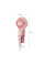 Портативный мини-вентилятор Handy Mini Fan LY-598 с распылителем воды, аккумуляторный, USB, 2 скорости