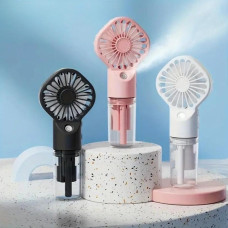 Портативний мінівентилятор Handy Mini Fan LY-598 з розпилювачем води, акумуляторний, USB, 2 швидкості