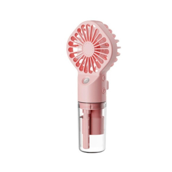 Портативный мини-вентилятор Handy Mini Fan LY-598 с распылителем воды, аккумуляторный, USB, 2 скорости