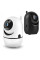 Камера видеонаблюдения CAMERA Wifi QC011 Белая, Беспроводная Поворотная Видеоняня с ИК-подсветкой