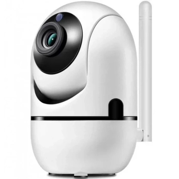Камера видеонаблюдения CAMERA Wifi QC011 Белая, Беспроводная Поворотная Видеоняня с ИК-подсветкой