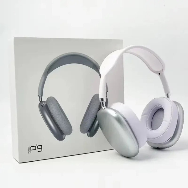Беспроводные Bluetooth наушники P9 Macaron с микрофоном, MP3, AUX, складные, полноразмерные