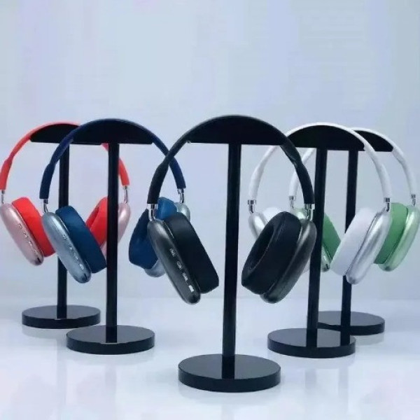 Беспроводные Bluetooth наушники P9 Macaron с микрофоном, MP3, AUX, складные, полноразмерные