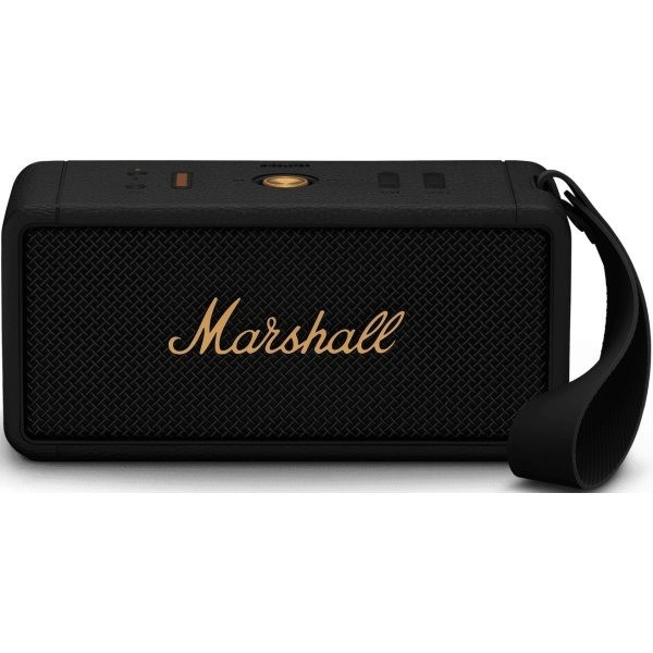 Портативная Bluetooth колонка Middleton 60 Вт влагостойкая IP67  Черная