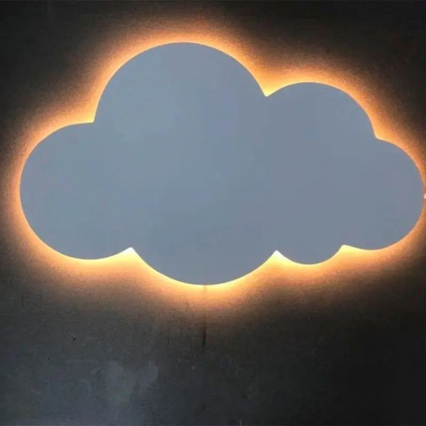 Детский ночник Cloud Lights HA-43 с сенсорным управлением и регулировкой яркости Настенный ночник в детскую