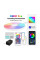 Умная неоновая светодиодная лента Wi-Fi Gosund RTS0046 5 м RGB с пультом и управлением через приложение