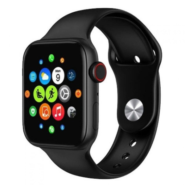 Умные часы SMART WATCH T500 с поддержкой звонков по Bluetooth, измерением давления и пульса, шагомером и IP67