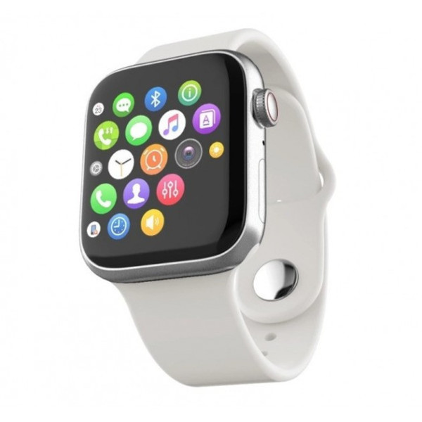 Умные часы SMART WATCH T500 с поддержкой звонков по Bluetooth, измерением давления и пульса, шагомером и IP67
