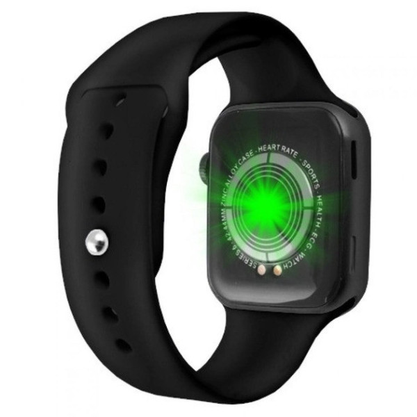 Умные часы SMART WATCH T500 с поддержкой звонков по Bluetooth, измерением давления и пульса, шагомером и IP67