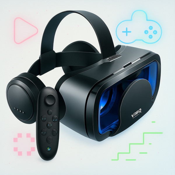 Очки виртуальной реальности VR SHINECON SC-G15E PRO+ с пультом Y1 и наушниками