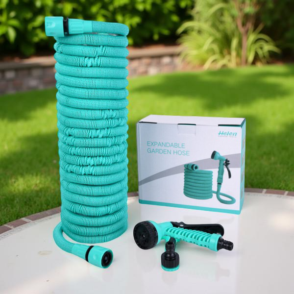 Расширяемый поливочный шланг EXPANDABLE GARDEN HOSE K-100FT 30 м, с пульверизатором