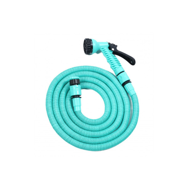 Расширяемый поливочный шланг EXPANDABLE GARDEN HOSE K-75FT 22.5 м с пульверизатором и адаптером