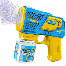 Пістолет Bubble Gun P162 для мильних бульбашок з підсвічуванням, музикою та автоматичним запуском
