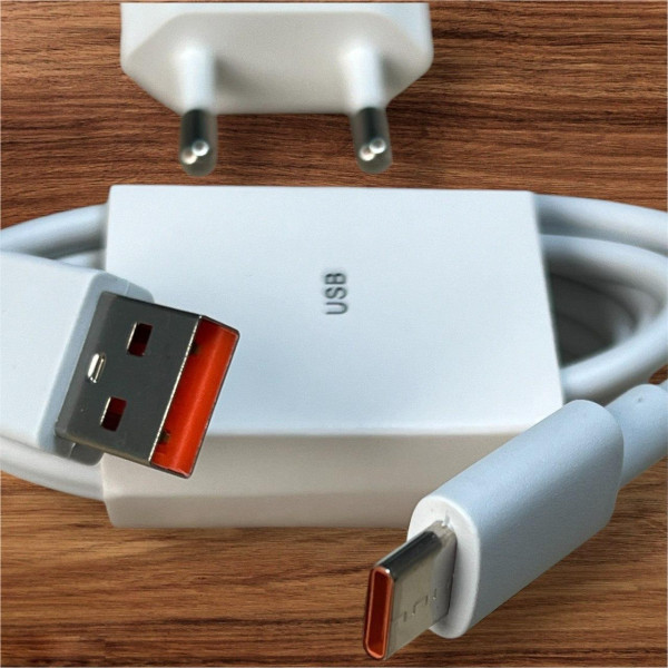 USB адаптер с кабелем USB-C 200W, зарядка для всех устройств