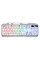 Ігрова клавіатура K-25 дротова мембранна з RGB-підсвіткою USB мультимедійні клавіші