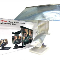 3D увеличитель экрана F12, 12", подставка, ART-5071, для смартфонов