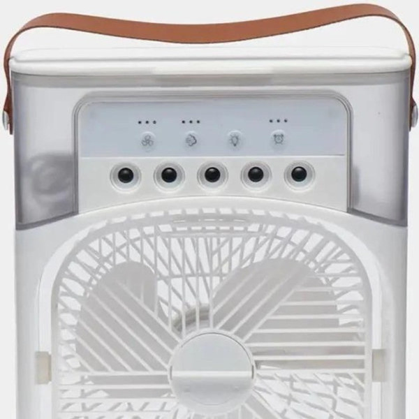 Мини кондиционер-увлажнитель AIR COOLER FAN 4-в-1, резервуар 600 мл, LED подсветка