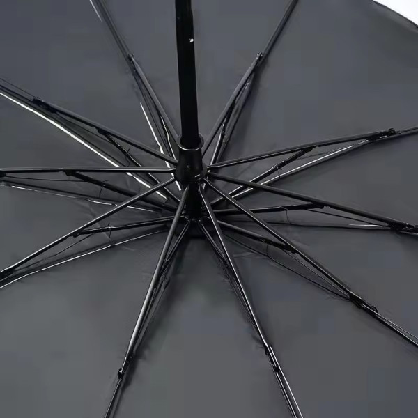 Солнцезащитный автозонт Car Umbrella 140×78 см, черный, складной