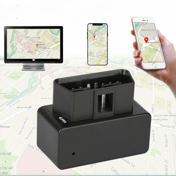 GPS-трекер G500N в OBD2 разъём, автомобильный маячок, отслеживание GSM/GPRS, вибросигнализация