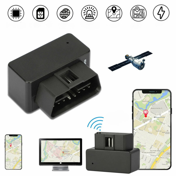 GPS-трекер G500N в OBD2 разъём, автомобильный маячок, отслеживание GSM/GPRS, вибросигнализация
