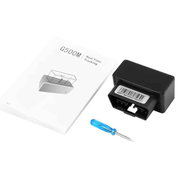 GPS-трекер G500N в OBD2 разъём, автомобильный маячок, отслеживание GSM/GPRS, вибросигнализация