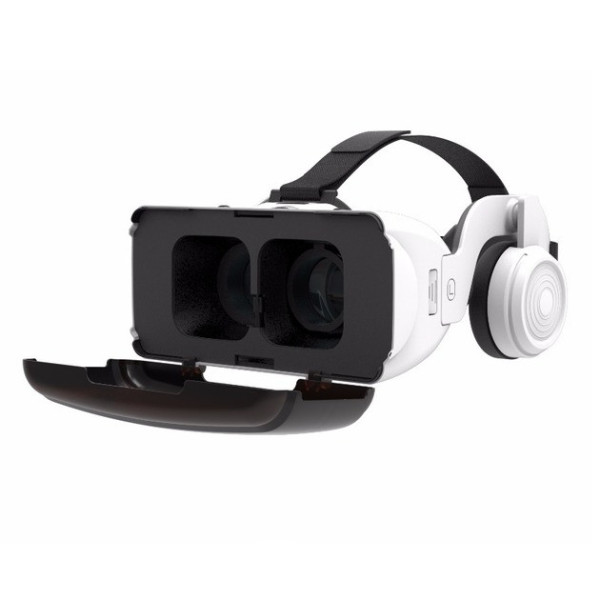 Очки виртуальной реальности Shinecon SC-G06ED+ 3D VR шлем с пультом и наушниками для смартфонов 4.7–7"