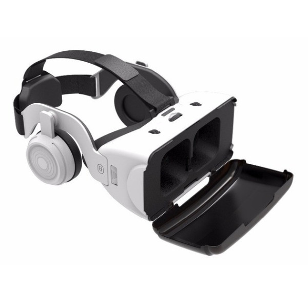 Очки виртуальной реальности Shinecon SC-G06ED+ 3D VR шлем с пультом и наушниками для смартфонов 4.7–7"