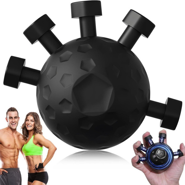 Эспандер Zelart POWER WRIST 2 уровня нагрузки, силикон и металл, тренировка кистей и пальцев