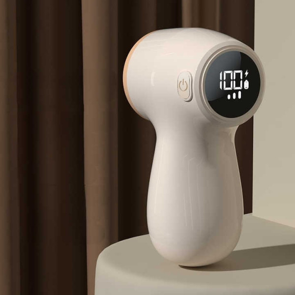 Машинка от катышков JOYROOM JR-CY518, аккумуляторная, LED-дисплей, 6 лезвий, для одежды