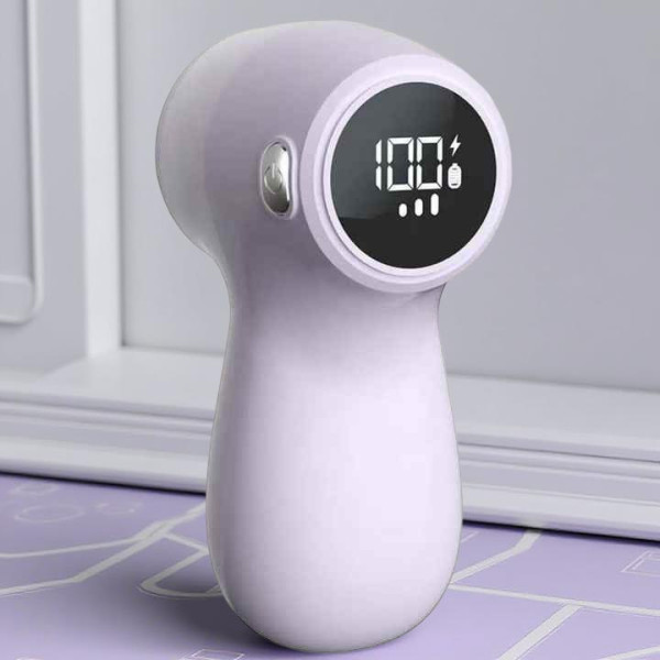 Машинка от катышков JOYROOM JR-CY518, аккумуляторная, LED-дисплей, 6 лезвий, для одежды