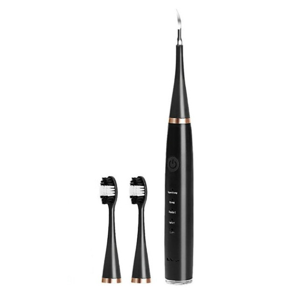 Ультразвуковая зубная щетка-скейлер 2в1 Electric Sonic Dental Scaler с зеркалом и насадками